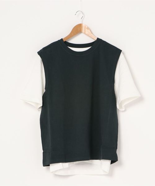 INASTUDIOS ZOO（イーナストゥディオスズー）の「「INASTUDIOS SELECT」ベストアンサンブルTシャツ（Tシャツ/カットソー・メンズ・ブラウン/ベージュ/カーキ/ブラック・MEDIUM/LARGE/X-LARGE）」の8枚目の写真