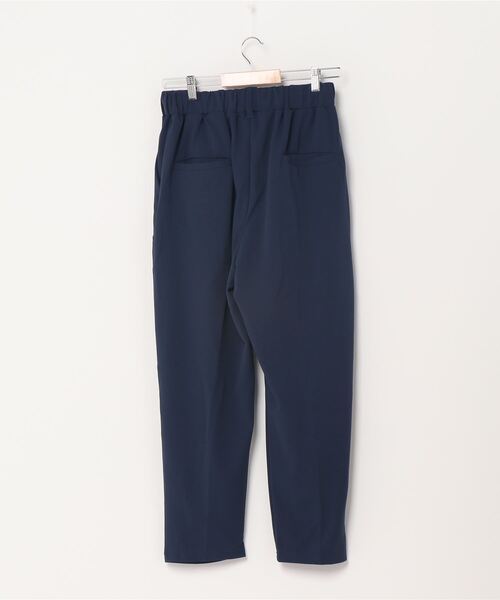 VIBGYOR（ヴィブジョー）の「VIBGYOR Select/梨地ジャージテーパード(BL)（スラックス・メンズ・ネイビー/ブラウン/ライトベージュ/ブラック/ミント/ブルー/グレイッシュベージュ・MEDIUM/LARGE）」の10枚目の写真