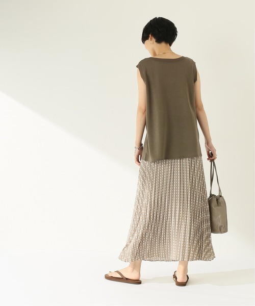 JOURNAL STANDARD relume（ジャーナルスタンダード　レリューム）の「ガラプリーツスカート◆（スカート・レディース・ブラック/ベージュ・FREE）」の6枚目の写真