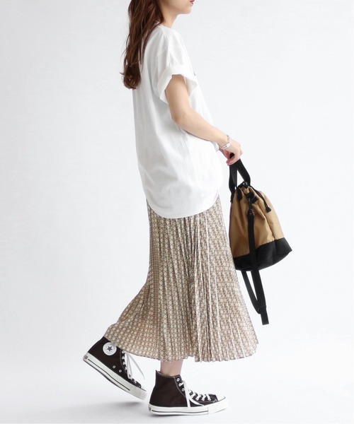 JOURNAL STANDARD relume（ジャーナルスタンダード　レリューム）の「ガラプリーツスカート◆（スカート・レディース・ブラック/ベージュ・FREE）」の18枚目の写真