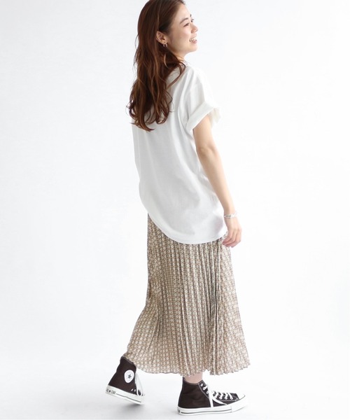 JOURNAL STANDARD relume（ジャーナルスタンダード　レリューム）の「ガラプリーツスカート◆（スカート・レディース・ブラック/ベージュ・FREE）」の19枚目の写真