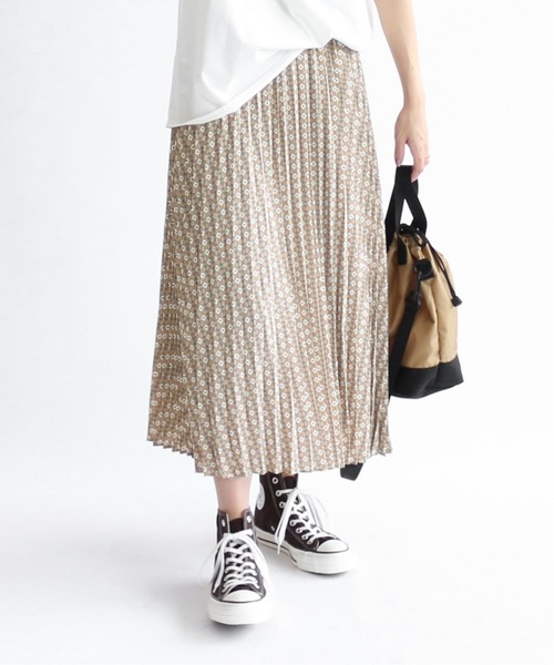 JOURNAL STANDARD relume（ジャーナルスタンダード　レリューム）の「ガラプリーツスカート◆（スカート・レディース・ブラック/ベージュ・FREE）」の20枚目の写真