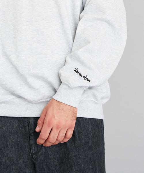 dunno×steven alan logo sweat レイクレてっちゃん着用 Steven Alan（スティーブンアラン）の「＜Dunno × Steven Alan