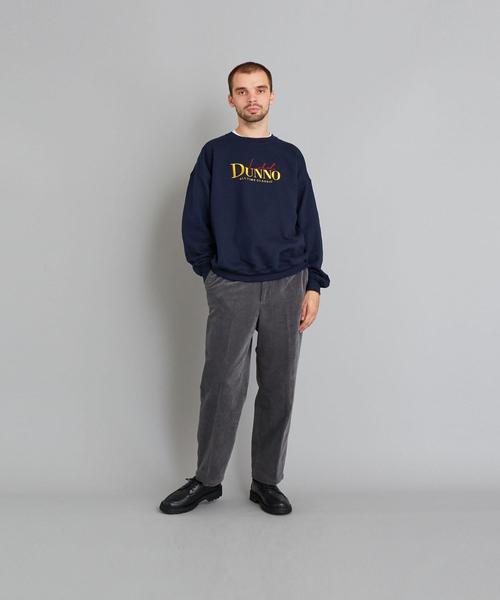 dunno×steven alan logo sweat レイクレてっちゃん着用 dunno×steven alan logo sweat レイクレてっちゃん着用 レイクレ