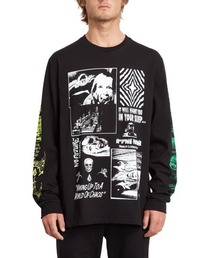 VOLCOM | BITS OF BRAIN BSC LS(Tシャツ/カットソー)