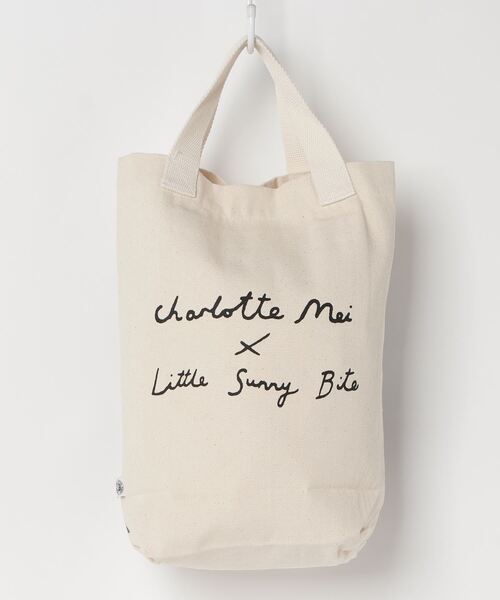 Little sunny bite(リトルサニーバイト)の「【Little sunny bite(リトルサニーバイト)】Charlotte mei x little sunny bite little girl tote bag(トートバッグ・レディース・ナチュラル・FREE)」の10枚目の写真