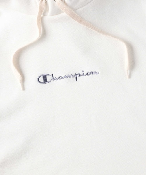 Champion（チャンピオン）の「【Champion】裏ボアパーカー（パーカー・メンズ・ホワイト/ピンク/ブラック・M/L/XL）」の9枚目の写真