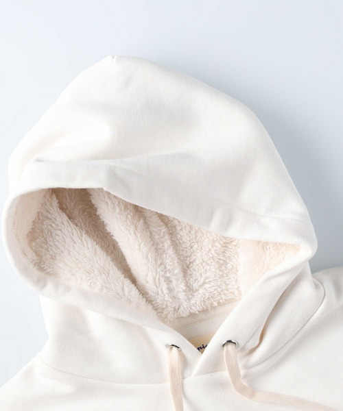 Champion（チャンピオン）の「【Champion】裏ボアパーカー（パーカー・メンズ・ホワイト/ピンク/ブラック・M/L/XL）」の15枚目の写真