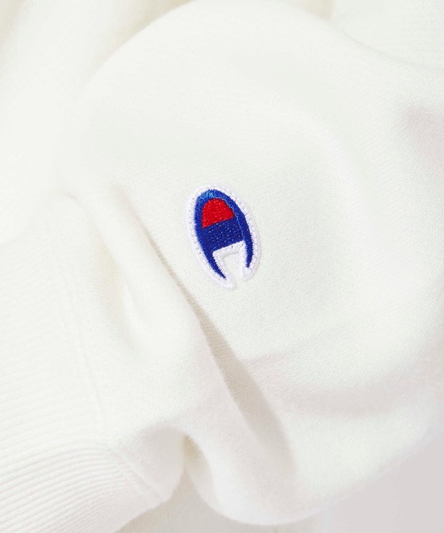 Champion（チャンピオン）の「【Champion】裏ボアパーカー（パーカー・メンズ・ホワイト/ピンク/ブラック・M/L/XL）」の11枚目の写真