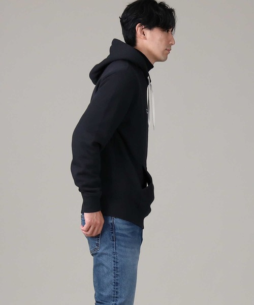 Champion（チャンピオン）の「【Champion】裏ボアパーカー（パーカー・メンズ・ホワイト/ピンク/ブラック・M/L/XL）」の10枚目の写真