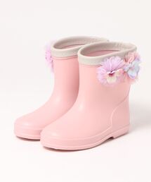 panpantutu（パンパンチュチュ）の「ショートレインブーツ/お花畑（レインシューズ・キッズ）」