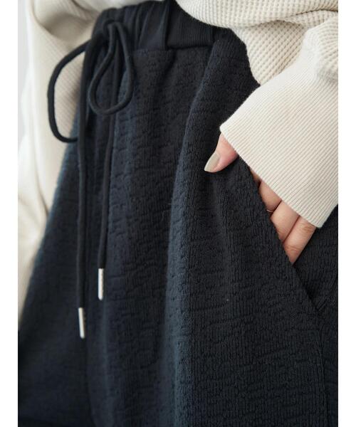 AMERICAN HOLIC（アメリカンホリック）の「モコモコイージーカットパンツ ＊（その他パンツ・レディース・ブラック/モカ・M/L）」の5枚目の写真