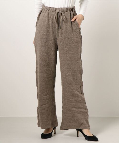 AMERICAN HOLIC（アメリカンホリック）の「モコモコイージーカットパンツ ＊（その他パンツ・レディース・ブラック/モカ・M/L）」の16枚目の写真