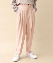 JUNRED | 【セットアップ対応】ウォッシャブルサージバルーンワイドパンツ(スラックス)
