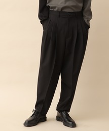 JUNRED | 【セットアップ対応】ウォッシャブルサージバルーンワイドパンツ(スラックス)