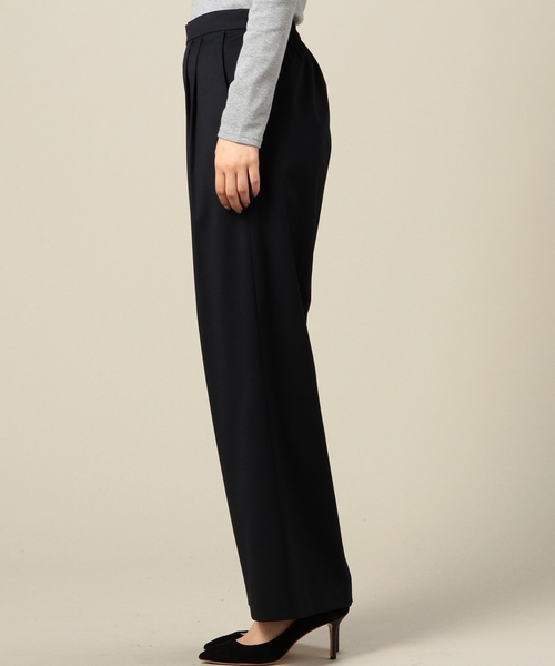 BEAUTY&YOUTH UNITED ARROWS（ビューティーアンドユースユナイテッドアローズ）の「BYTF トロ タックワイドパンツ◆（その他パンツ・レディース・ブラック/グレー/ネイビー・MEDIUM/SMALL）」の6枚目の写真