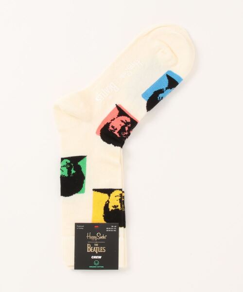 Happy Socks（ハッピーソックス）の「【66】【HAPPY SOCKS】Beatles コラボモデル（ソックス/靴下・レディース・イエロー/ブラック系その他/ブラック系その他2/ブラック系その他3/ブラック/ブルー/キナリ/ブラック系その他4/ホワイト/イエロー系その他/ブルー系その他/ネイビー・SMALL/MEDIUM）」の16枚目の写真