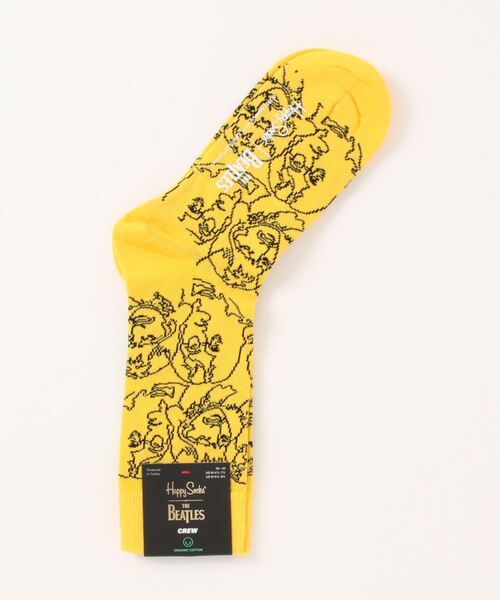 Happy Socks（ハッピーソックス）の「【66】【HAPPY SOCKS】Beatles コラボモデル（ソックス/靴下・レディース・イエロー/ブラック系その他/ブラック系その他2/ブラック系その他3/ブラック/ブルー/キナリ/ブラック系その他4/ホワイト/イエロー系その他/ブルー系その他/ネイビー・SMALL/MEDIUM）」の15枚目の写真