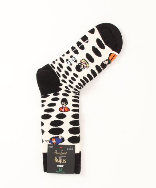 Happy Socks（ハッピーソックス）の「【66】【HAPPY SOCKS】Beatles コラボモデル（ソックス/靴下・レディース・イエロー/ブラック系その他/ブラック系その他2/ブラック系その他3/ブラック/ブルー/キナリ/ブラック系その他4/ホワイト/イエロー系その他/ブルー系その他/ネイビー・SMALL/MEDIUM）」の14枚目の写真