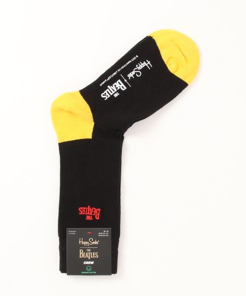 Happy Socks（ハッピーソックス）の「【66】【HAPPY SOCKS】Beatles コラボモデル（ソックス/靴下・レディース・イエロー/ブラック系その他/ブラック系その他2/ブラック系その他3/ブラック/ブルー/キナリ/ブラック系その他4/ホワイト/イエロー系その他/ブルー系その他/ネイビー・SMALL/MEDIUM）」の13枚目の写真