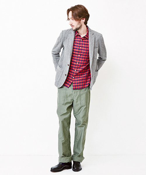 B:MING by BEAMS（ビーミングバイビームス）の「DUBBLE WORKS / 別注 ミリタリーパンツ（その他パンツ・メンズ・オリーブ/ベージュ/ネイビー・32inch/28inch/30inch/26inch/34inch）」の14枚目の写真