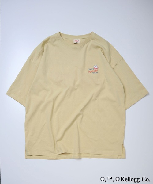 FUNALIVE（ファンアライブ）の「【Kellogg’s】BIGサガラ刺繍ｵｰﾊﾞｰｼﾙｴｯﾄTシャツ レトロVintageプリント（Tシャツ/カットソー・メンズ・オフホワイト/チャコールグレー/グリーン/イエロー・M/L/LL）」の15枚目の写真