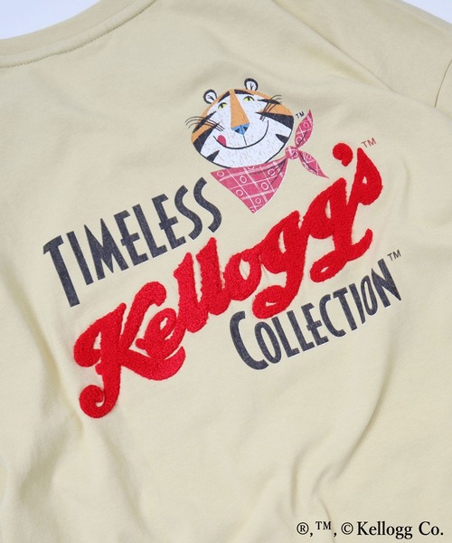 FUNALIVE（ファンアライブ）の「【Kellogg’s】BIGサガラ刺繍ｵｰﾊﾞｰｼﾙｴｯﾄTシャツ レトロVintageプリント（Tシャツ/カットソー・メンズ・オフホワイト/チャコールグレー/グリーン/イエロー・M/L/LL）」の8枚目の写真