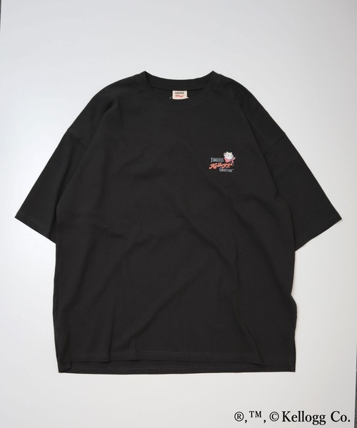 FUNALIVE（ファンアライブ）の「【Kellogg’s】BIGサガラ刺繍ｵｰﾊﾞｰｼﾙｴｯﾄTシャツ レトロVintageプリント（Tシャツ/カットソー・メンズ・オフホワイト/チャコールグレー/グリーン/イエロー・M/L/LL）」の9枚目の写真