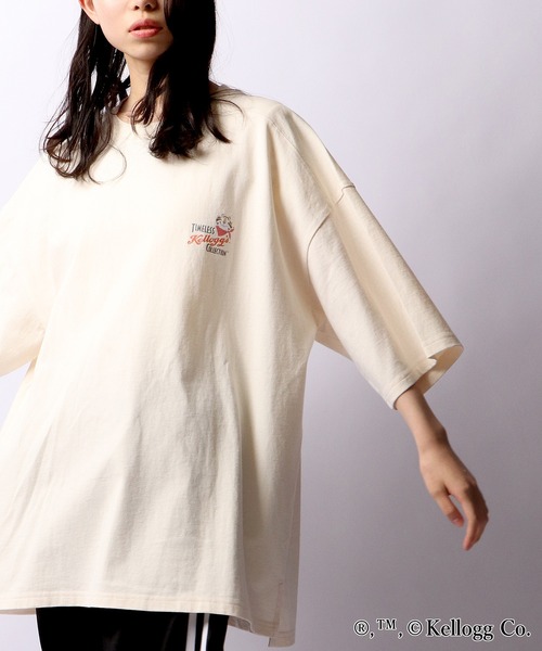 FUNALIVE（ファンアライブ）の「【Kellogg’s】BIGサガラ刺繍ｵｰﾊﾞｰｼﾙｴｯﾄTシャツ レトロVintageプリント（Tシャツ/カットソー・メンズ・オフホワイト/チャコールグレー/グリーン/イエロー・M/L/LL）」の19枚目の写真