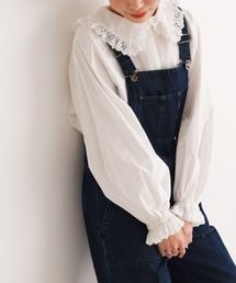 SLOBE IENA | レース襟付きブラウス【手洗い可能】◆(シャツ/ブラウス)