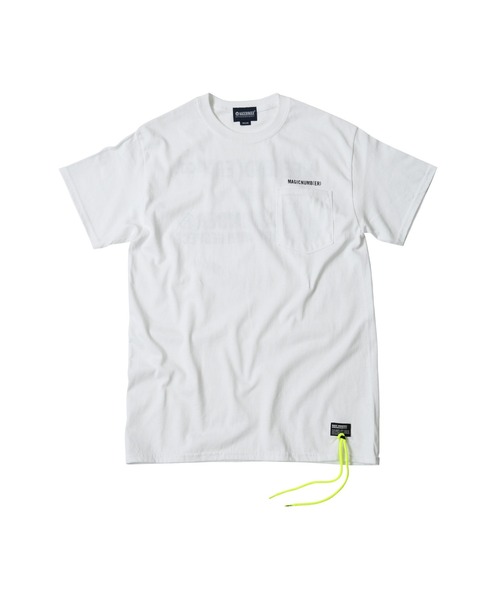 MAGIC NUMBER（マジック ナンバー）の「【MAGIC NUMBER】WEEKENDER S/S TEE（Tシャツ/カットソー・メンズ・ホワイト/ヘザーグレー/ブラック/イエロー・LARGE/MEDIUM/X-LARGE）」の2枚目の写真