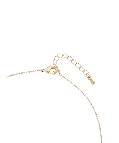 AMERICAN HOLIC(アメリカンホリック)の「ヘキサゴンアクリルパーツトップネックレス *(ネックレス・レディース・ブラウン/アイボリー・FREE)」の7枚目の写真