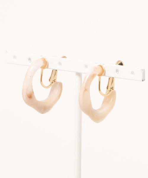 apres jour（アプレジュール）の「【apres jour×ARIAZ】アソートニュアンスイヤリング（イヤリング・レディース・ダークブラウン/アイボリー/その他/ピンクベージュ・FREE）」の7枚目の写真