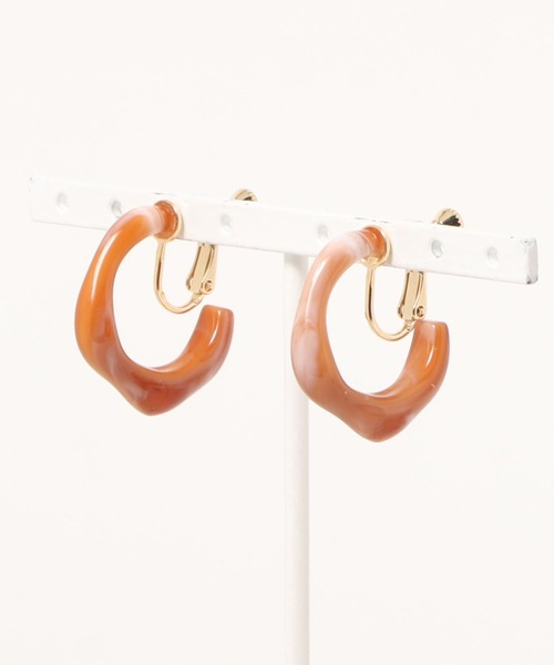 apres jour（アプレジュール）の「【apres jour×ARIAZ】アソートニュアンスイヤリング（イヤリング・レディース・ダークブラウン/アイボリー/その他/ピンクベージュ・FREE）」の5枚目の写真