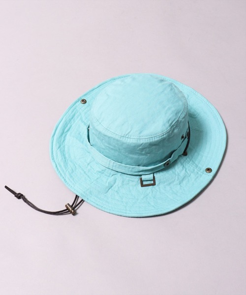 BAYBLO（ベイブロ）の「(CR)【ユニセックス】WASHED/ウォッシュド コットン アドベンチャーハット（ハット・レディース・ブラック/パープル/ネイビー/レッド/ピンク/ターコイズブルー/オレンジ/グリーン/アイボリー/マスタード・ONE SIZE）」の21枚目の写真