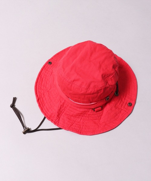 BAYBLO（ベイブロ）の「(CR)【ユニセックス】WASHED/ウォッシュド コットン アドベンチャーハット（ハット・レディース・ブラック/パープル/ネイビー/レッド/ピンク/ターコイズブルー/オレンジ/グリーン/アイボリー/マスタード・ONE SIZE）」の22枚目の写真