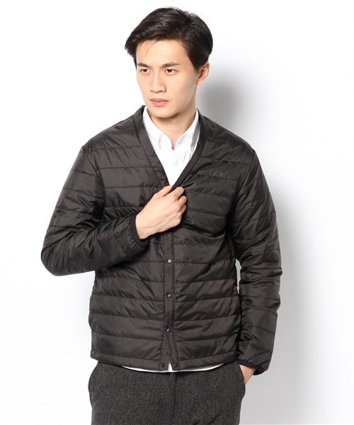 Lui's（ルイス）の「meiplebythesea(メープル･バイザ･シー) シンサレートインナーブルゾン（ブルゾン・メンズ・ブラック/ネイビー・MEDIUM/SMALL）」の11枚目の写真