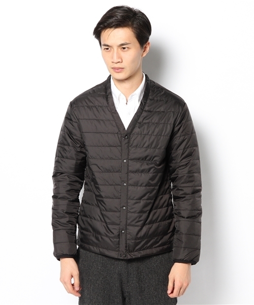 Lui's（ルイス）の「meiplebythesea(メープル･バイザ･シー) シンサレートインナーブルゾン（ブルゾン・メンズ・ブラック/ネイビー・MEDIUM/SMALL）」の3枚目の写真