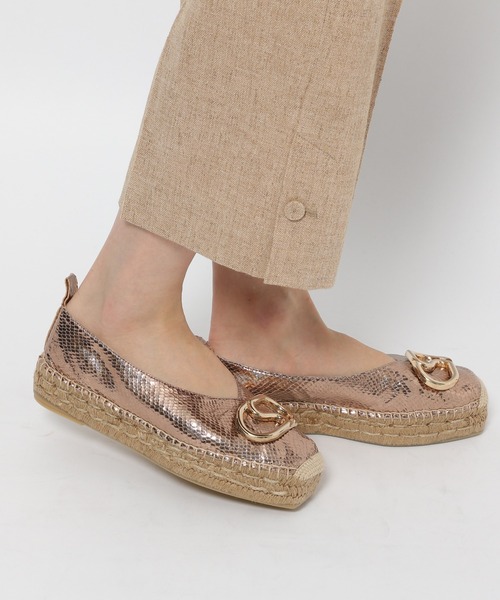 Mazell（マゼル）の「Mazell  / モチーフエスパ（その他シューズ・レディース・キャメル/その他4・35/36/37/38/39）」の3枚目の写真