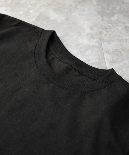 NYLAUS（ナイラス）の「ヘビーウェイト ノースリーブ Tシャツ（Tシャツ/カットソー・レディース・ホワイト/ブラック・M）」の9枚目の写真