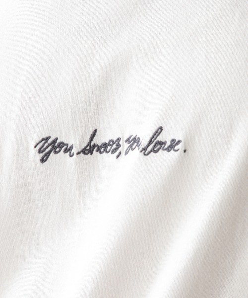 RAGEBLUE(レイジブルー)の「【NORAHI】コラボプリントTシャツ/936758(Tシャツ/カットソー・メンズ・ピンク系その他/ブラック/オフホワイト・MEDIUM/LARGE)」の9枚目の写真