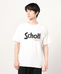 schott | Schott(ショット) BASIC LOGO T-SHIRT/ベーシックロゴ Tシャツ(Tシャツ/カットソー)