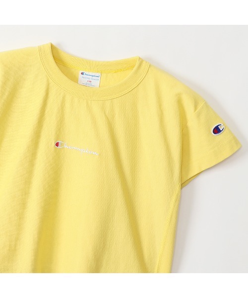 Champion（チャンピオン）の「【Champion/チャンピオン】キッズ リバースウィーブ(R) ショートスリーブTシャツ（Tシャツ/カットソー・キッズ・パープル/オフホワイト/イエロー/チャコール・100/110/140/130/120）」の22枚目の写真