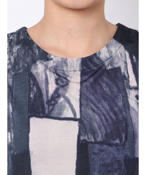 EMODA（エモダ）の「ステッチショルダータンクトップ（Tシャツ/カットソー・レディース・アイボリー/ブラック/その他・FREE）」の7枚目の写真