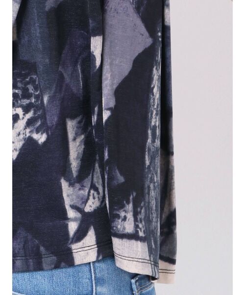 EMODA（エモダ）の「ステッチショルダータンクトップ（Tシャツ/カットソー・レディース・アイボリー/ブラック/その他・FREE）」の9枚目の写真