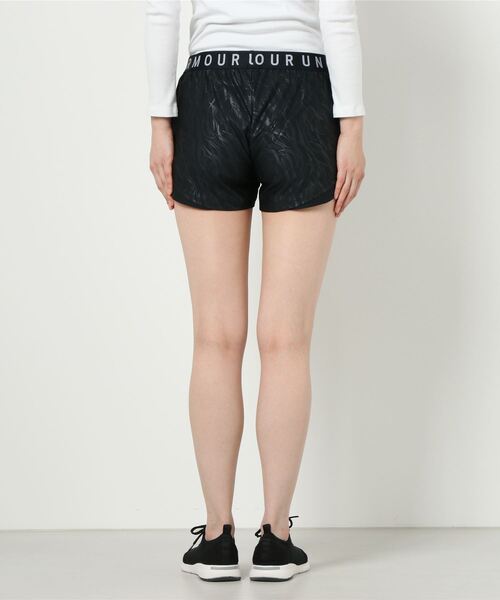 UNDER ARMOUR（アンダーアーマー）の「アンダーアーマー UA Play Up Shorts Emboss 3.0（その他パンツ・レディース・サックスブルー/ブラック/ピンク・L/S/M）」の5枚目の写真