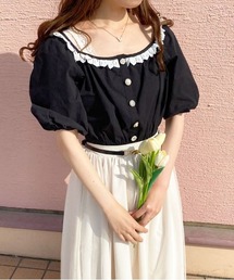 apres jour（アプレジュール）の「リボン付きアソートブラウス【ZOZOTOWN限定アイテム】（シャツ/ブラウス）」