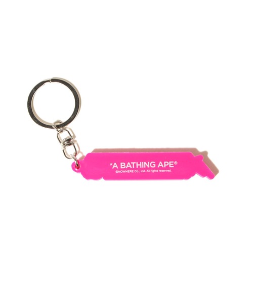 A BATHING APE（アベイシングエイプ）の「BAPE RUBBER KEYCHAIN M