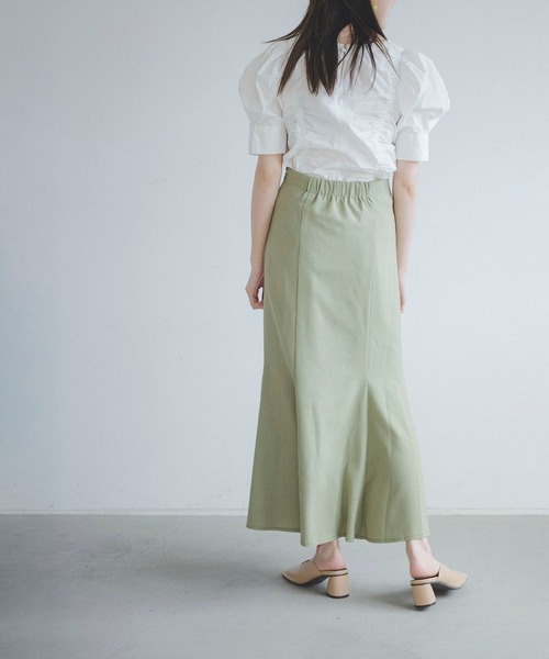 FREE'S MART（フリーズマート）の「◇カラーチェックマーメイドスカート（スカート・レディース・グリーン系その他/ベージュ系その他・FREE）」の13枚目の写真