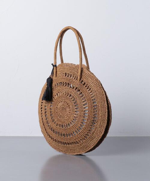 MAISON N.H PARIS（メゾンエヌアッシュパリ）の「＜MAISON N.H PARIS（メゾン エヌアッシュ パリ）＞MID サークルバッグ（トートバッグ・レディース・ナチュラル/ブラウン・FREE）」の3枚目の写真